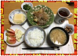 学校給食紹介コーナー